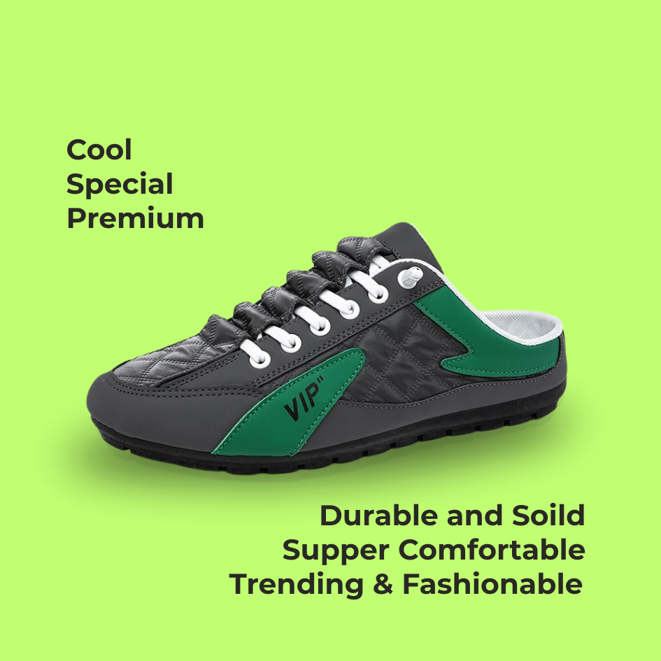 🔥 Super Special Men's Half Casual Shoes (Green Color)