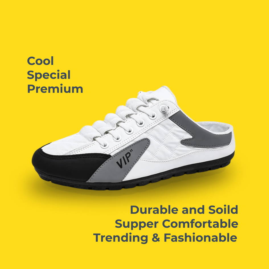 🔥 Super Special Men's Half Casual Shoes (White Color)