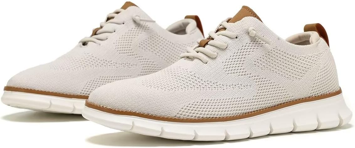 Stride Walk Men's Comfortable Casual Shoes (Tan)