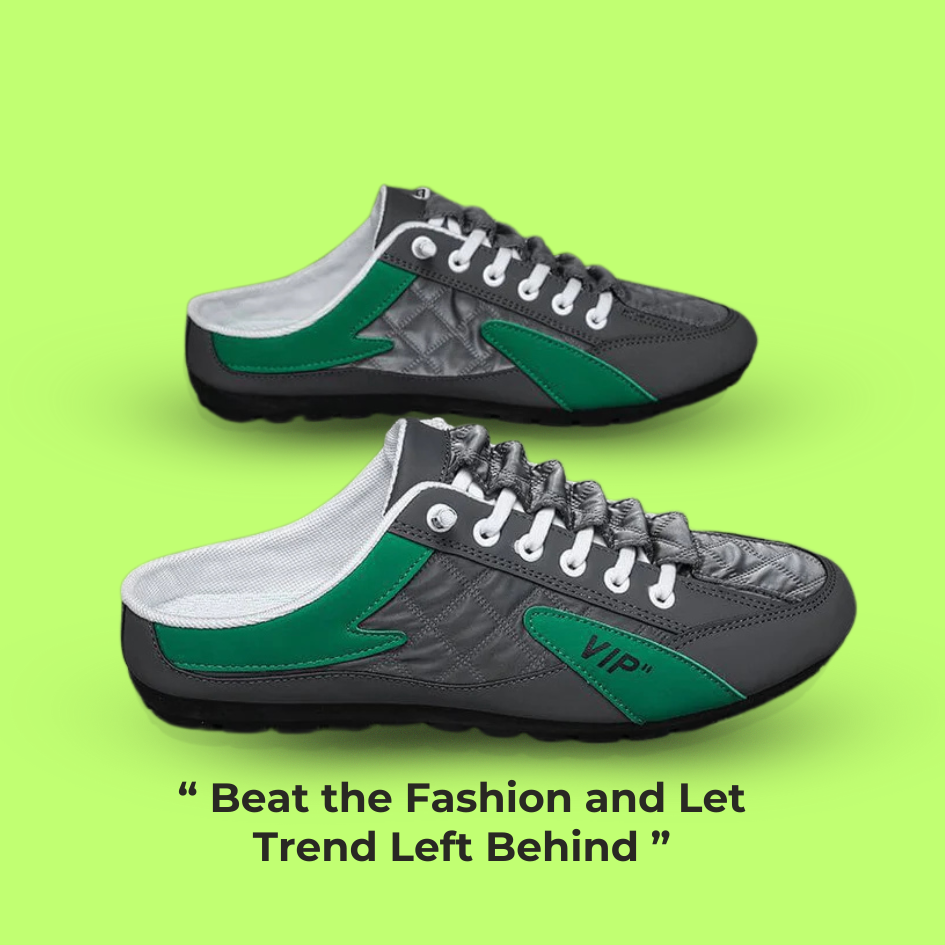 🔥 Super Special Men's Half Casual Shoes (Green Color)