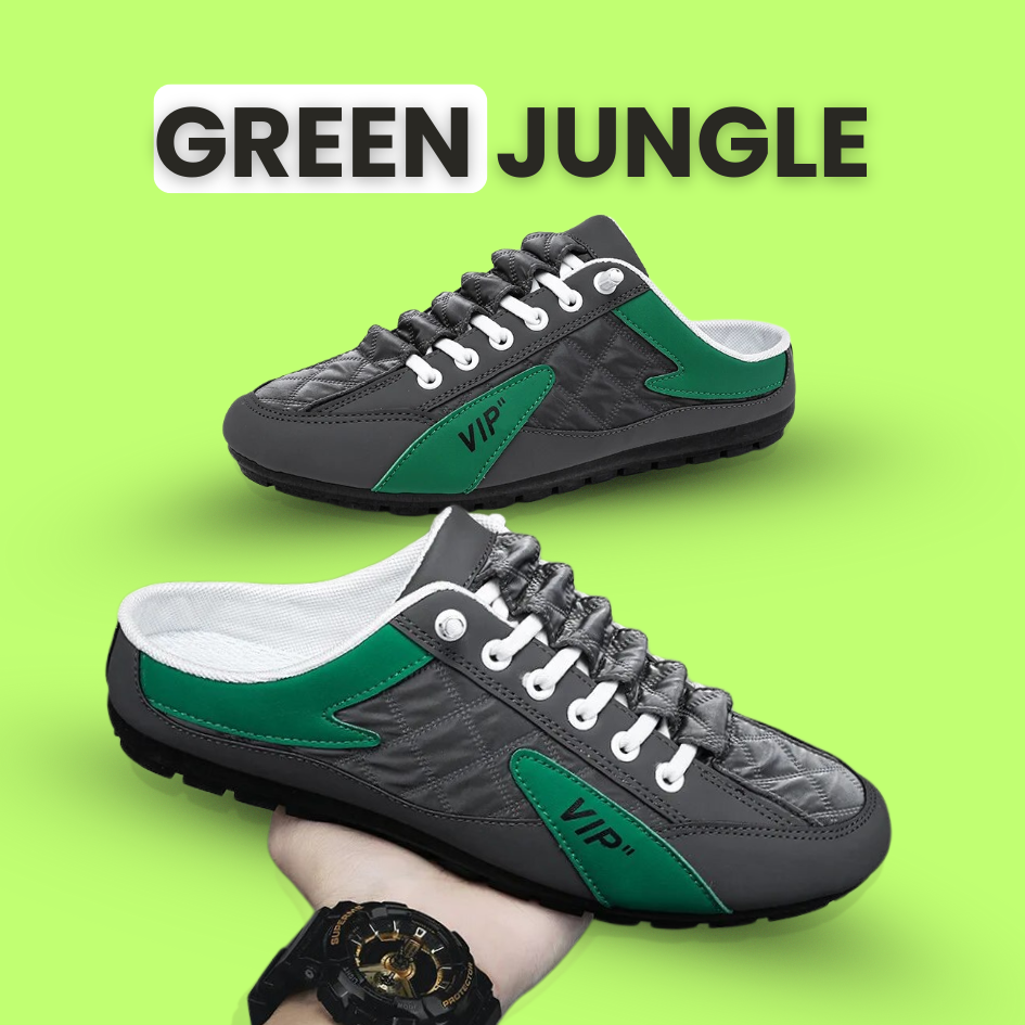 🔥 Super Special Men's Half Casual Shoes (Green Color)