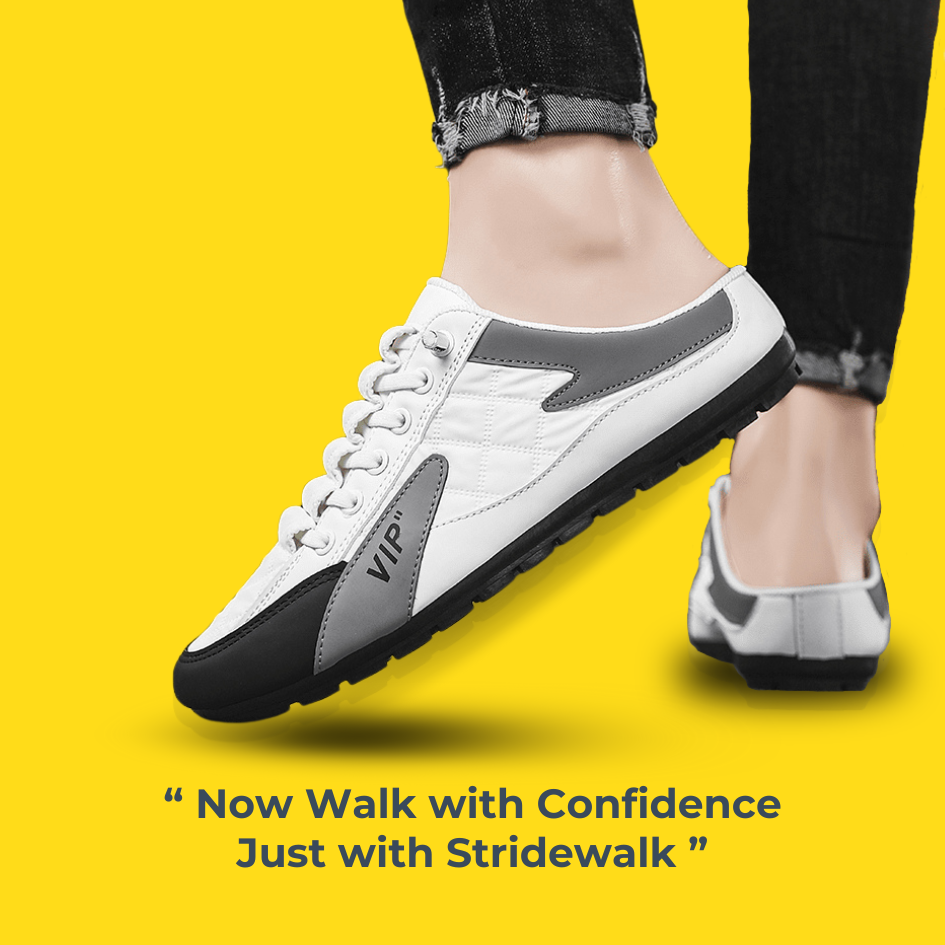 🔥 Super Special Men's Half Casual Shoes (White Color)