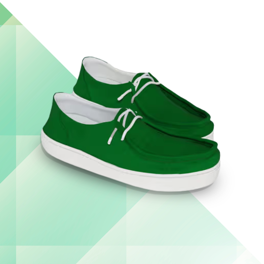 Stridewalk AirLite™ Comfort Loafers for Men, Canvas Moccasin Slip-On Shoes (Olive Green)