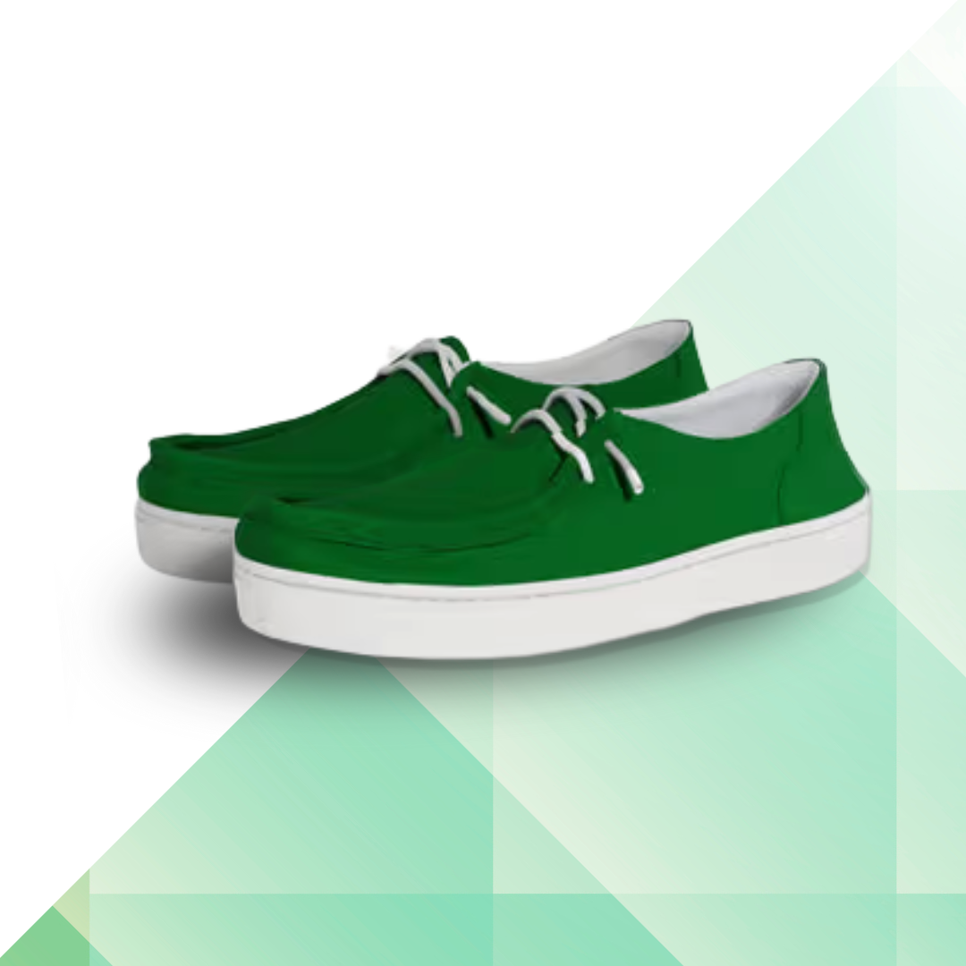 Stridewalk AirLite™ Comfort Loafers for Men, Canvas Moccasin Slip-On Shoes (Olive Green)