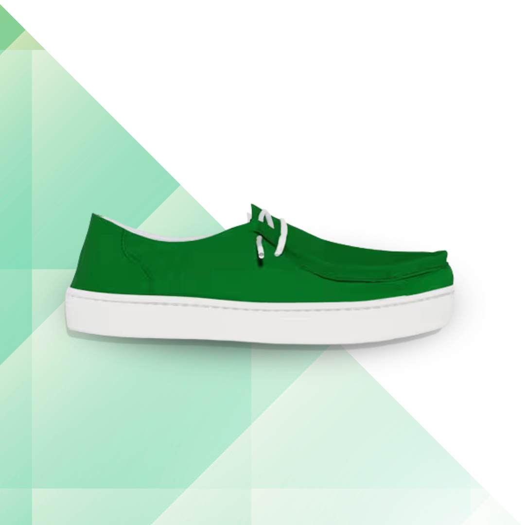 Stridewalk AirLite™ Comfort Loafers for Men, Canvas Moccasin Slip-On Shoes (Olive Green)