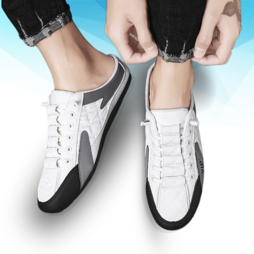 🔥 Super Special Men's Half Casual Shoes (White Color)